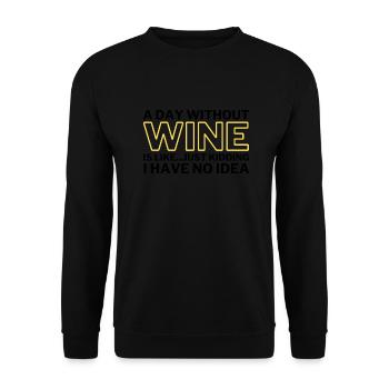 Bière drôle Une journée sans bière - Sweat-shirt Unisexe - noir - Devant - Alina (178cm) & Michal (187cm)