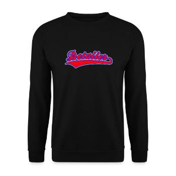 Car Detailer, Car Lover, Vehicle Detailer - Unisex Sweatshirt - black - Front - Alina (178cm) & Michal (187cm)