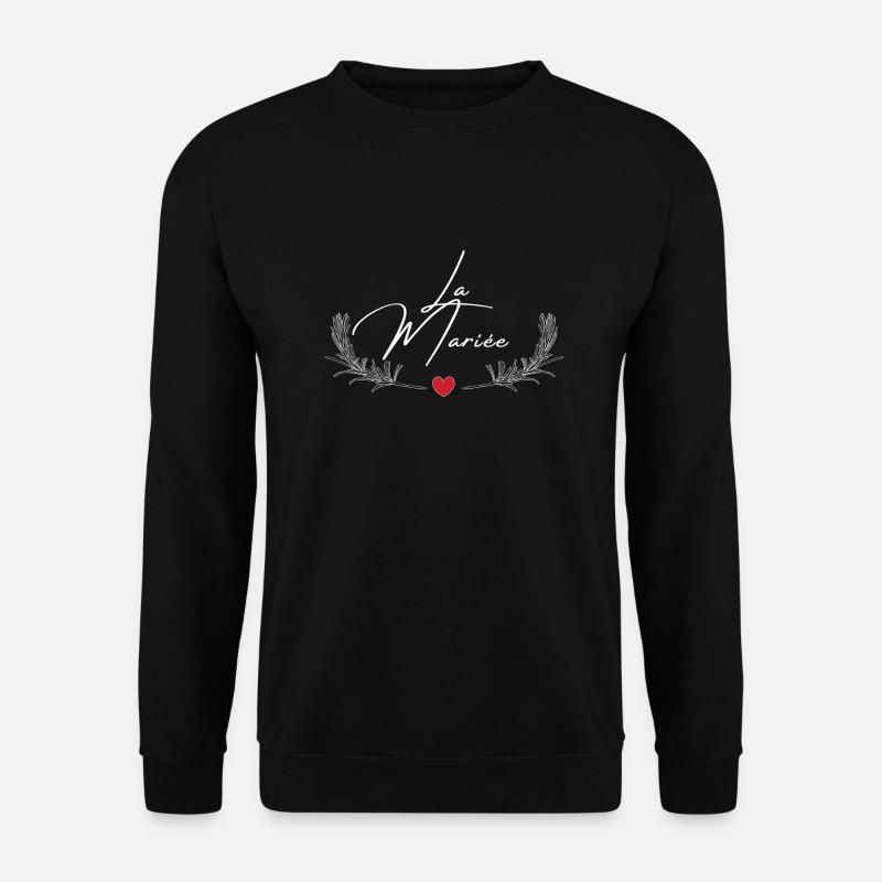 The Bride - Matching tshirt - Unisex Sweatshirt - black