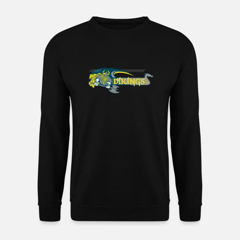Wikinger - Unisex Pullover - Schwarz