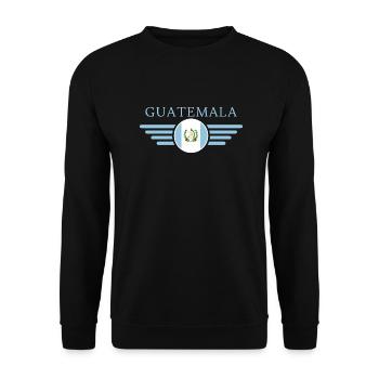 J’aime la Grèce, Style Design T-Shirt - Sweat-shirt Unisexe - noir - Devant - Alina (178cm) & Michal (187cm)