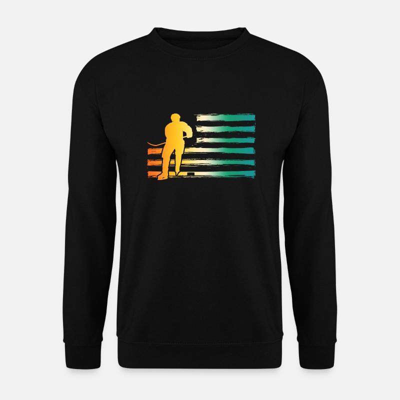 Eishockeyspieler Eishockey - Unisex Pullover - Schwarz