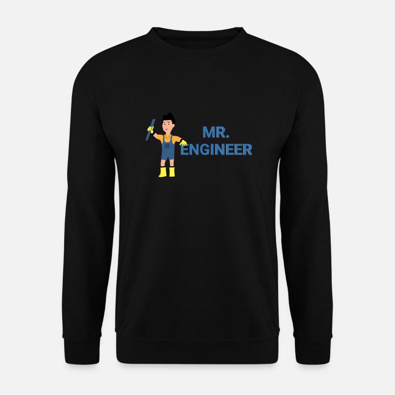 Mr. Engineer - Unisex Sweatshirt - black
