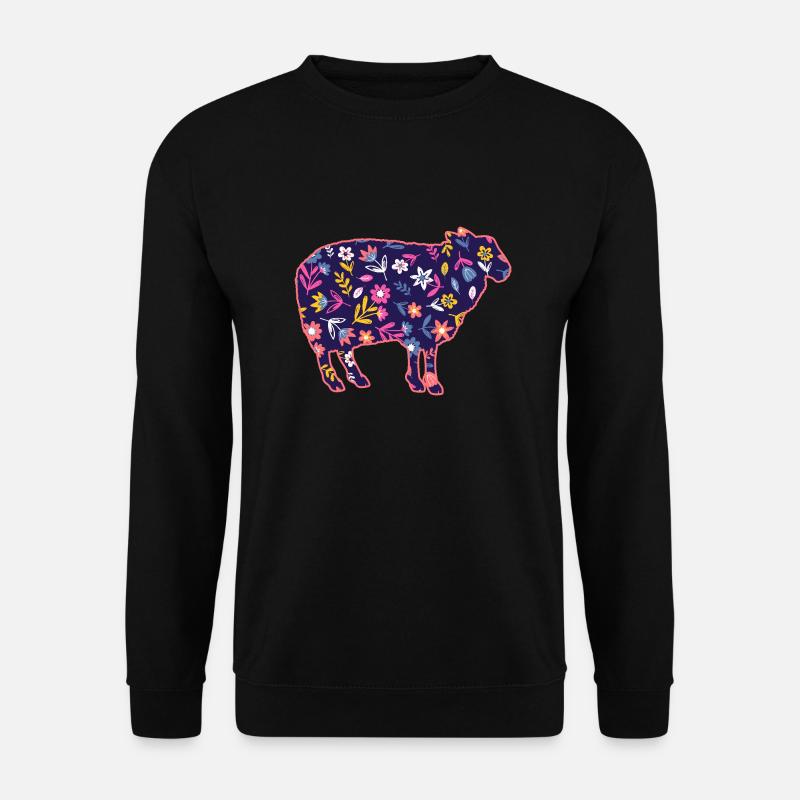 Shepherd Sheep - Unisex Sweatshirt - black