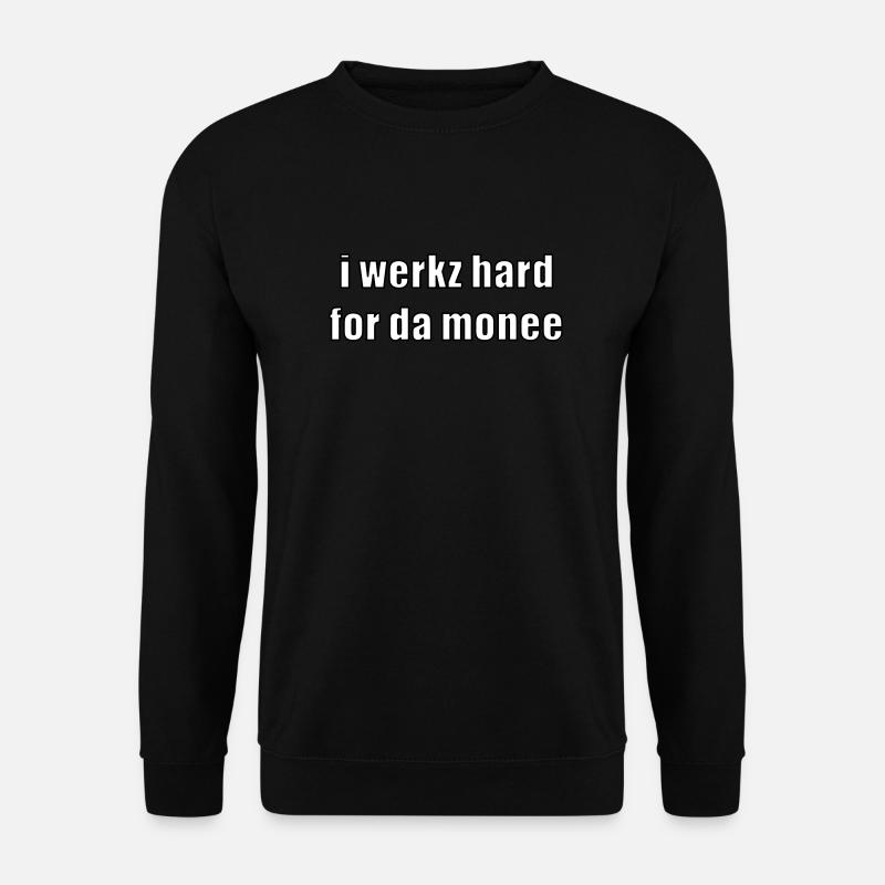 i werkz hard - Unisex Pullover - Schwarz