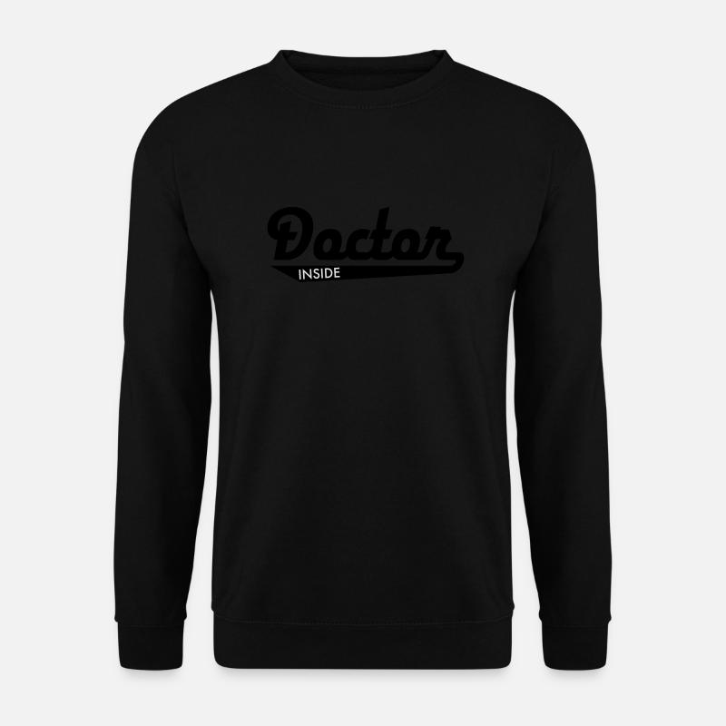Doctor - Unisex Pullover - Schwarz