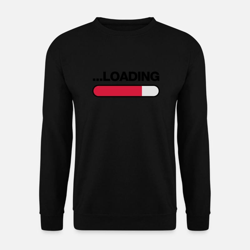 loading - Unisex Pullover - Schwarz