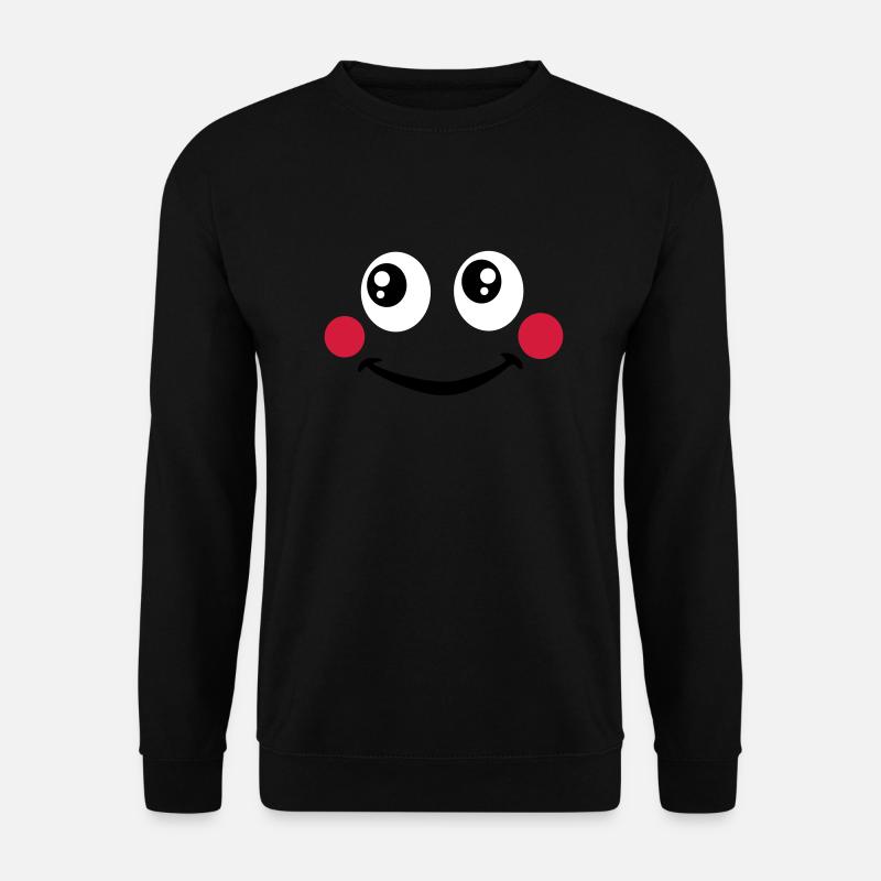 Augen - Unisex Pullover - Schwarz