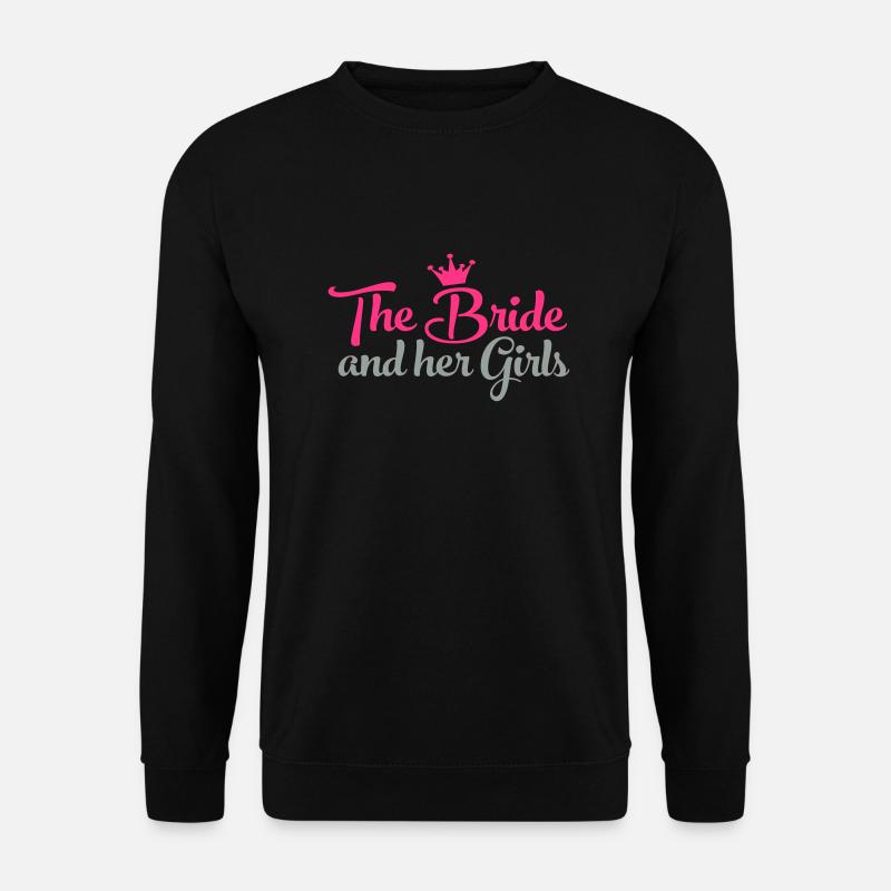 braut - Unisex Pullover - Schwarz