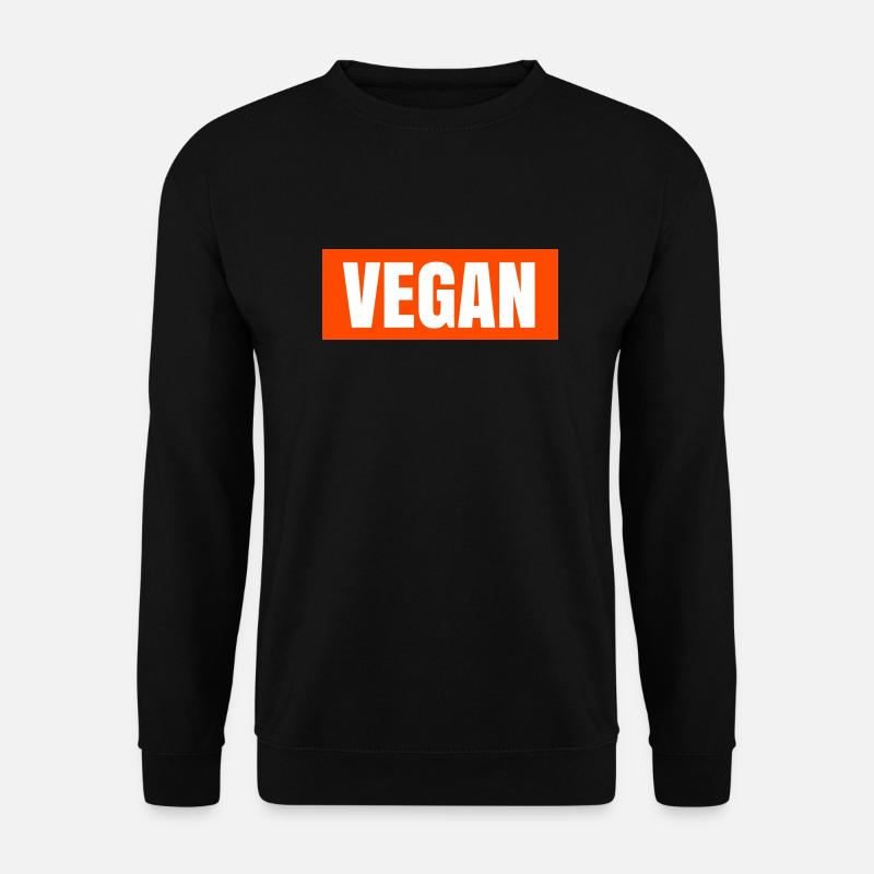 Vegan - Unisex Pullover - Schwarz