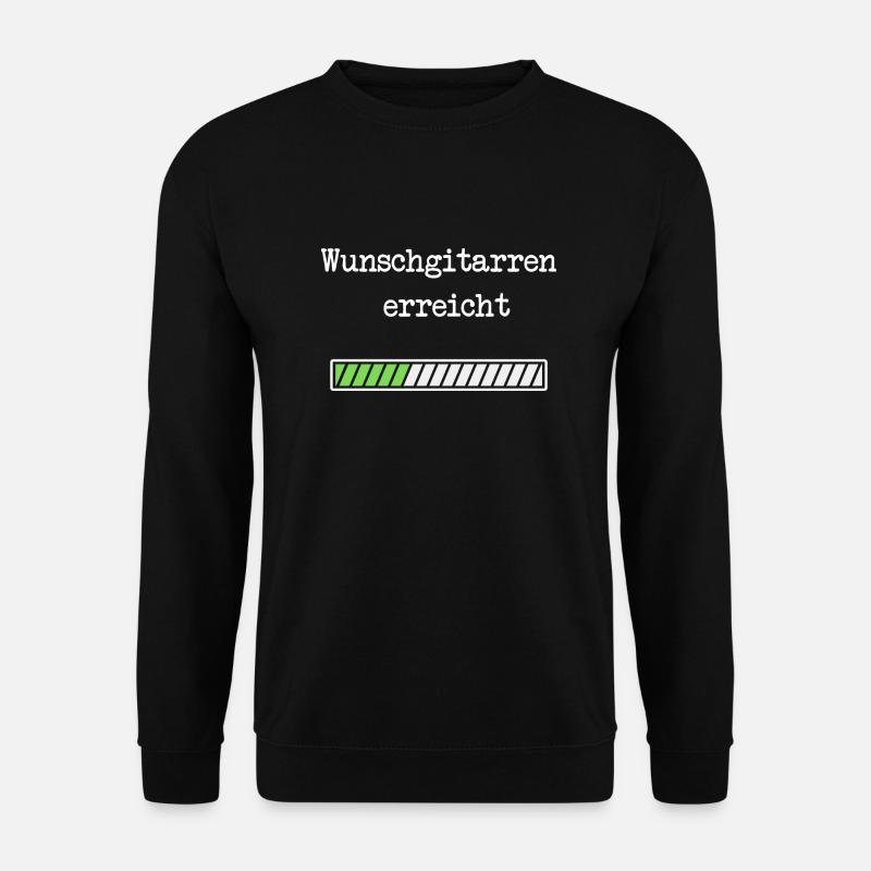 Anzahl der Wunschgitarren erreicht - Unisex Pullover - Schwarz