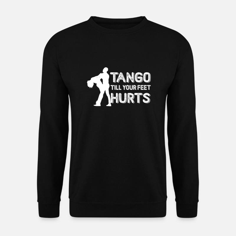 Dancing Dance Music - Unisex Pullover - Schwarz