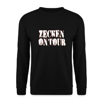 Zecken on Tour - Unisex Pullover - Schwarz - Vorne - Alina (178cm) & Michal (187cm)