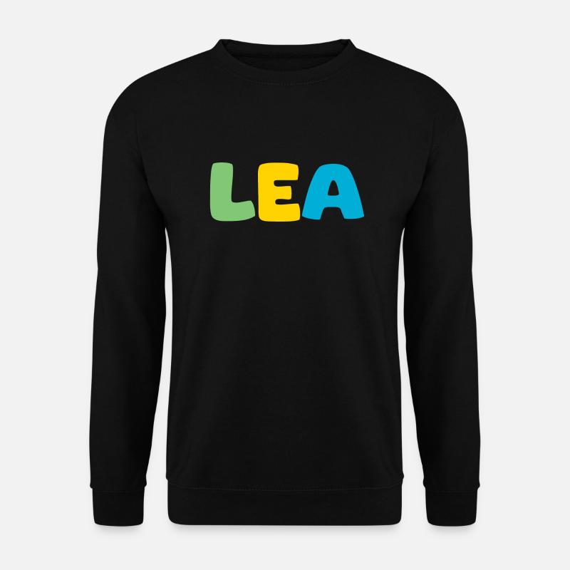 Name - Lea - Unisex Sweatshirt - black
