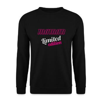 MAMAN LIMITED EDITION - Unisex Sweatshirt - black - Front - Alina (178cm) & Michal (187cm)