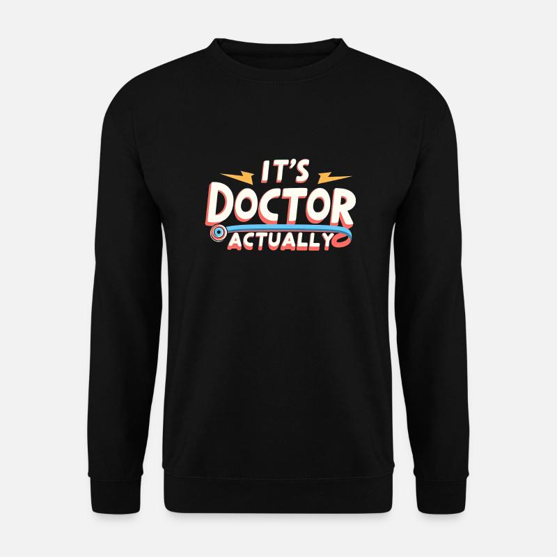 It's Doctor Actually 14 - Unisex Pullover - Schwarz