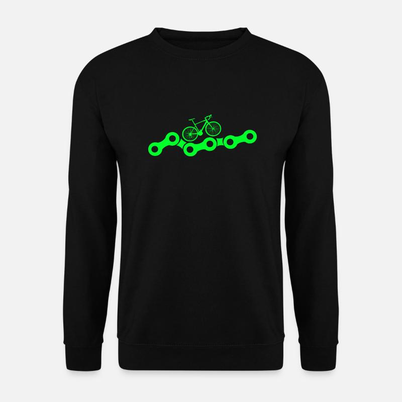 Bicycle Bicycle Chain Gift - Unisex Sweatshirt - black