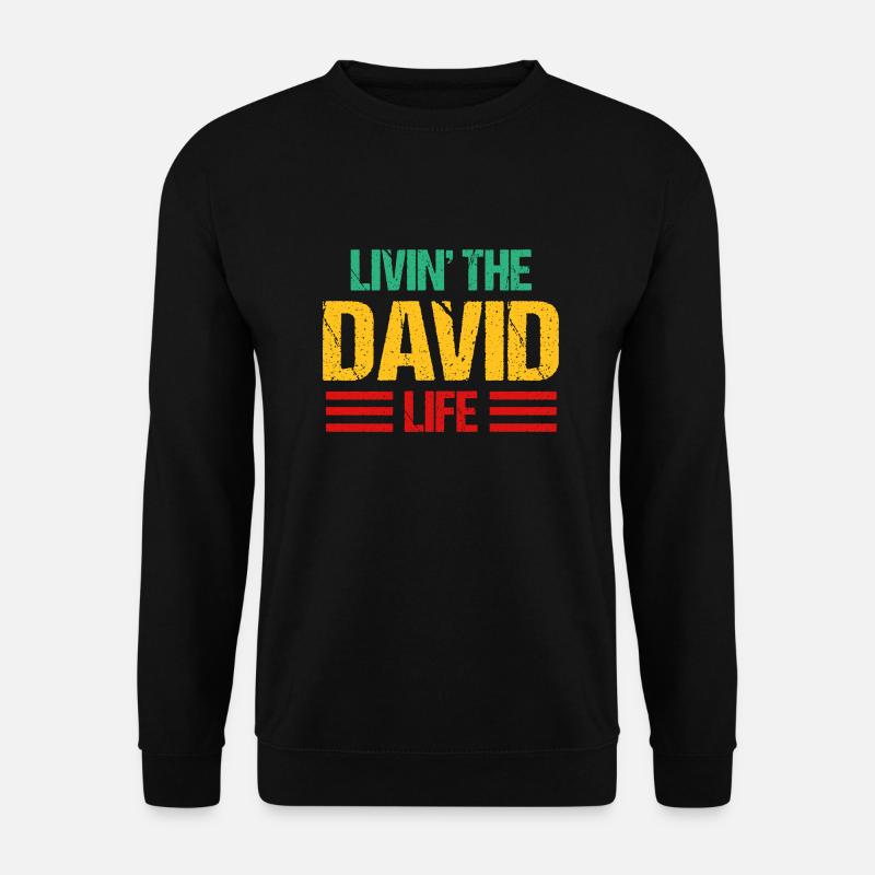 David - Unisex Sweatshirt - black