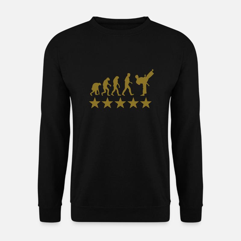 fight evolution - Unisex Sweatshirt - black