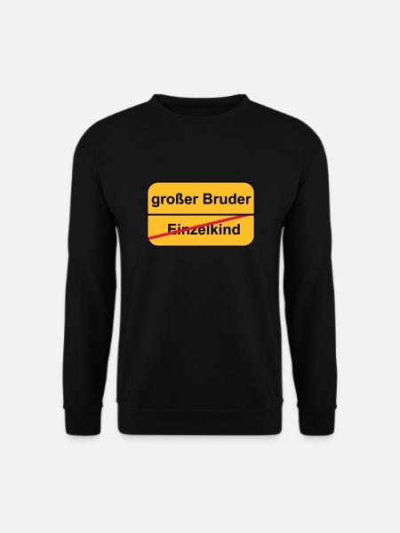 großer Bruder - Unisex Pullover - Schwarz