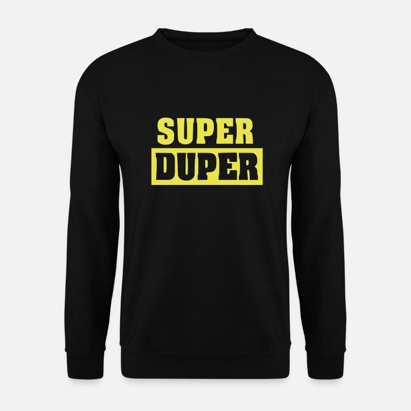 Super Duper - Unisex Pullover - Schwarz