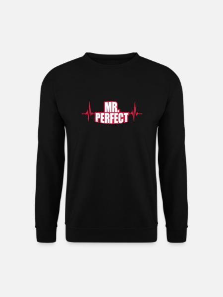 EKG Mr Perfect - Unisex Sweatshirt - black