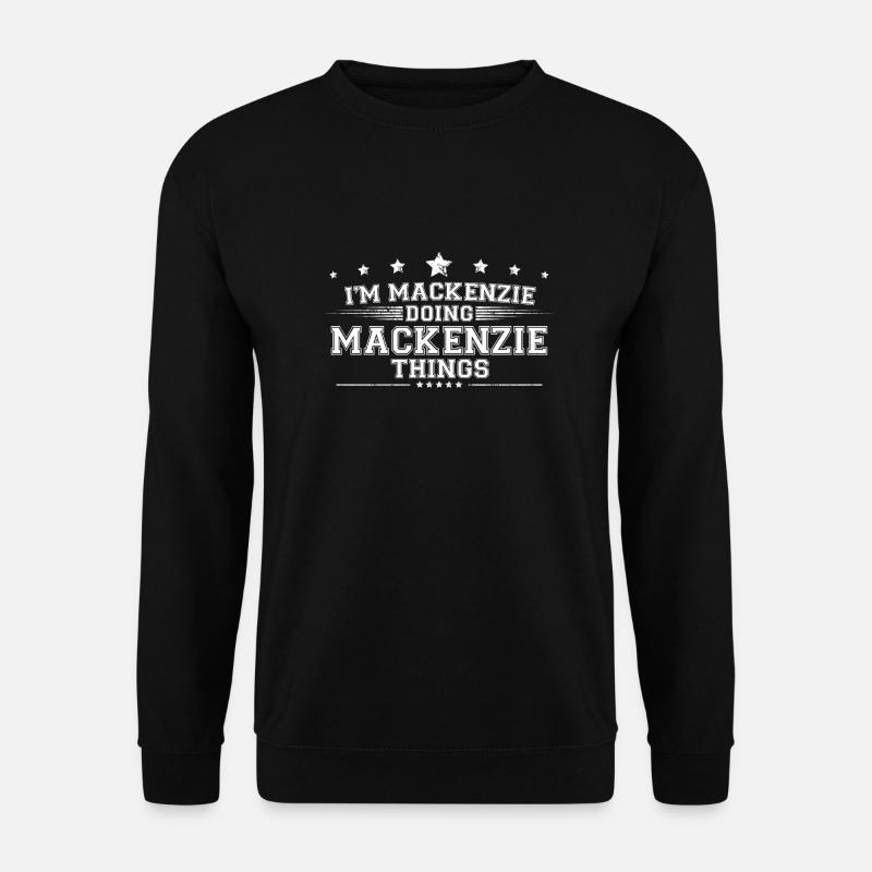 Mackenzie - Unisex Pullover - Schwarz