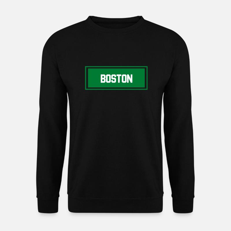 Boston Stadt - Unisex Pullover - Schwarz