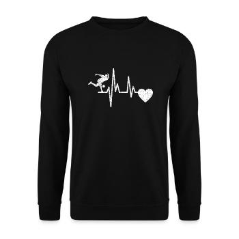 Bowling Cadeau Bowling Bowling Bowling Bowling Bowling Ball - Sweat-shirt Unisexe - noir - Devant - Alina (178cm) & Michal (187cm)