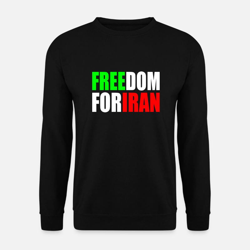 Freedom for iran - Unisex Sweatshirt - black