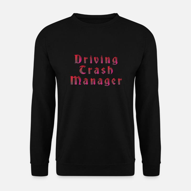 Müllabfuhr modern - Unisex Pullover - Schwarz