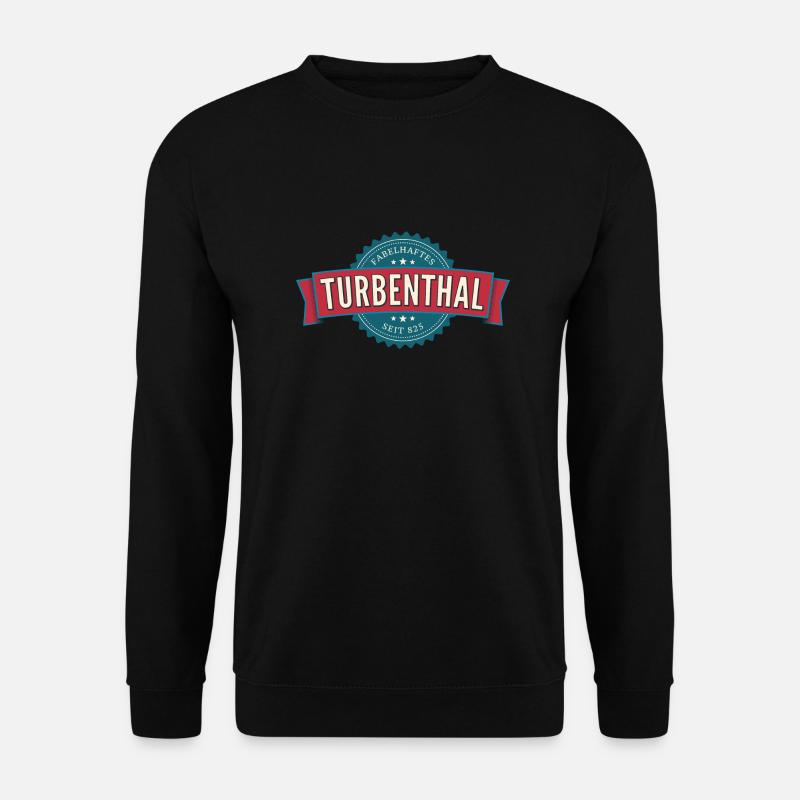 Fabelhaftes Turbenthal für dunklen Hintergrund - Unisex Pullover - Schwarz