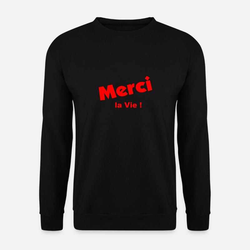Danke Leben! - Unisex Pullover - Schwarz