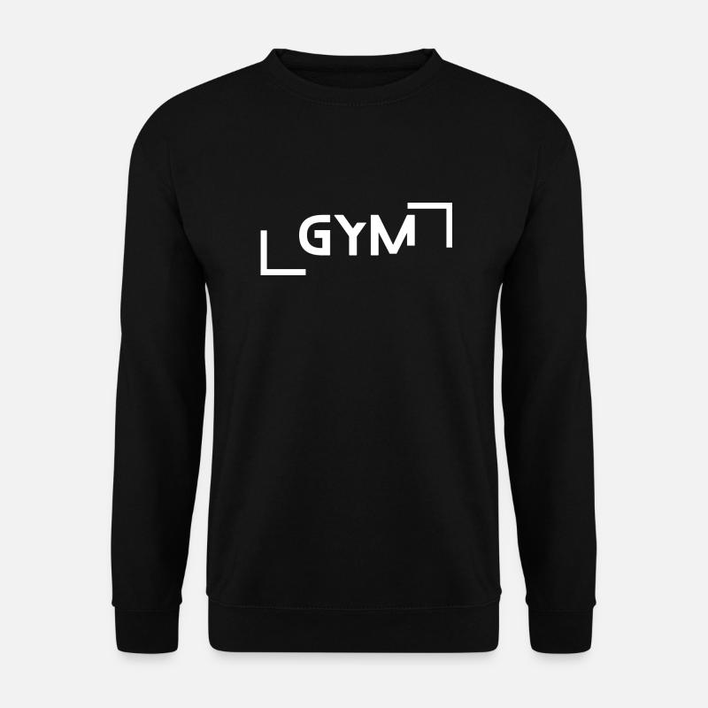 gym - Unisex Sweatshirt - black