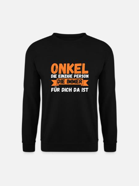 Uncle - Unisex Sweatshirt - black