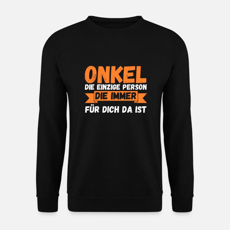 Onkel - Unisex Pullover - Schwarz