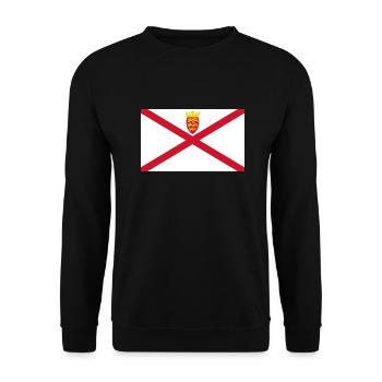 Jersey - Unisex Pullover - Schwarz - Vorne - Alina (178cm) & Michal (187cm)