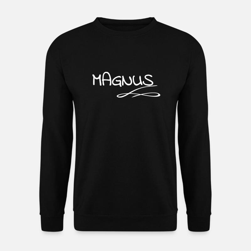 First name Magnus - Unisex Sweatshirt - black