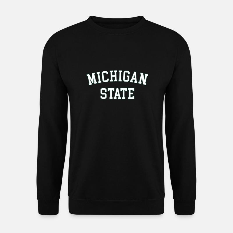 MSU Michigan State University - Unisex Pullover - Schwarz