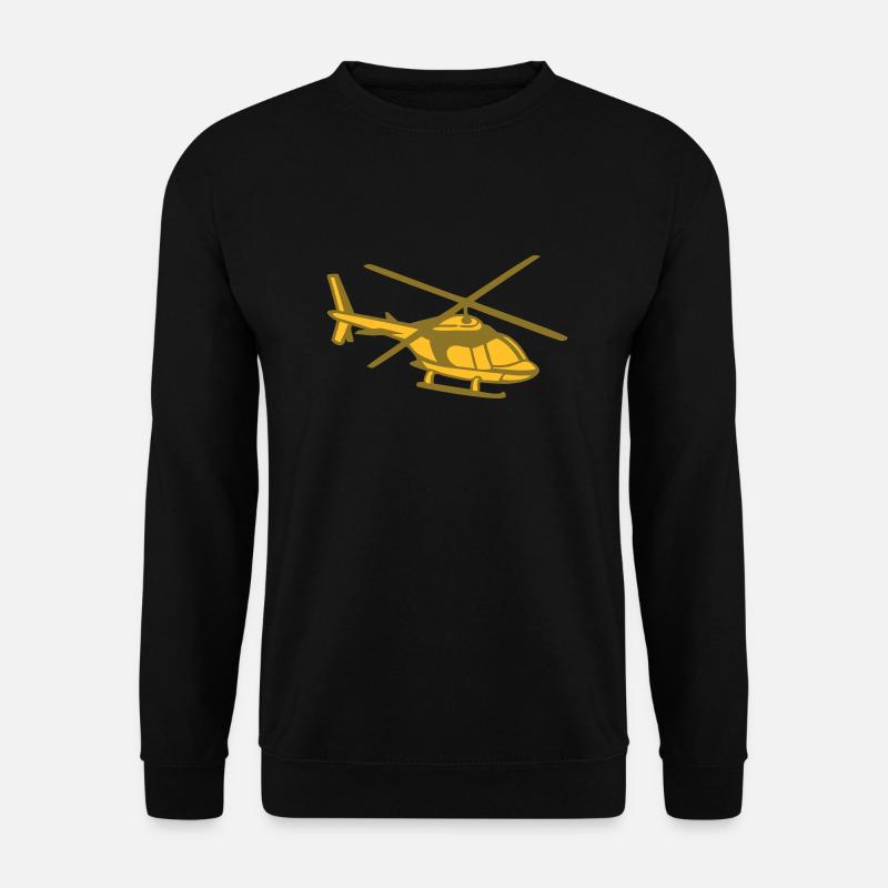 Hubschrauber - Unisex Pullover - Schwarz