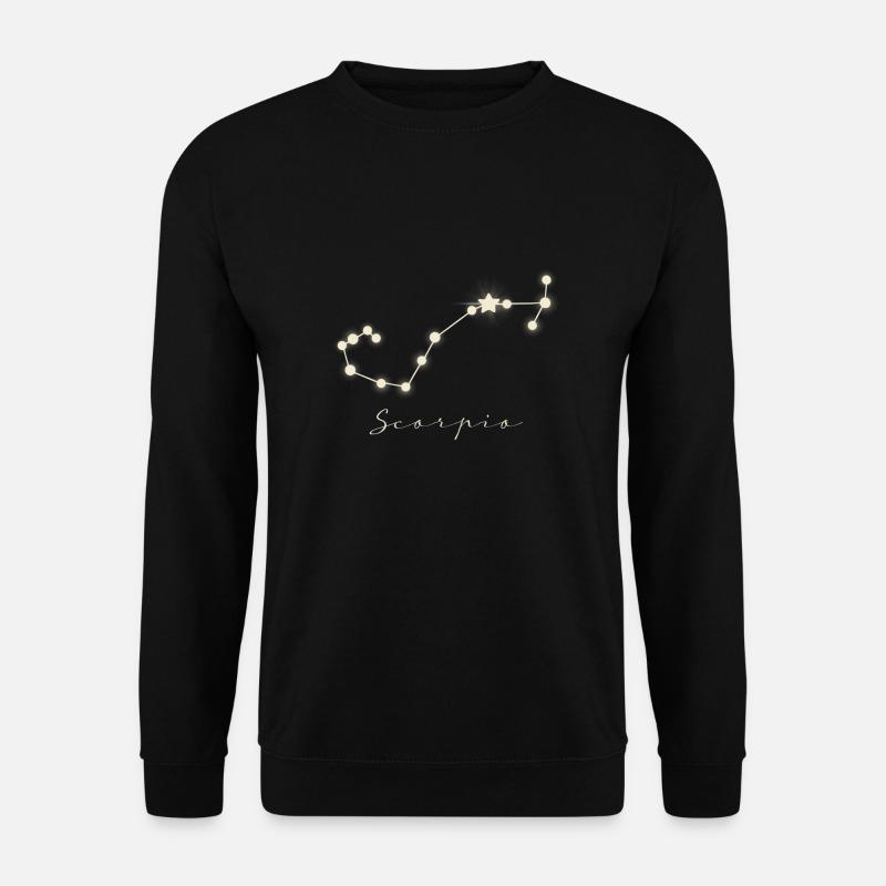 Zodiac Scorpion - Unisex Sweatshirt - black
