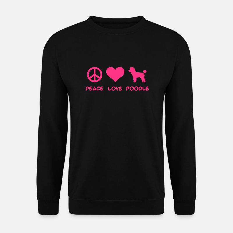 Pudel - Unisex Pullover - Schwarz