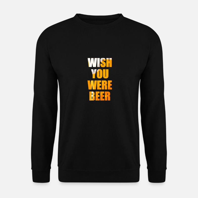 Bier - Unisex Pullover - Schwarz