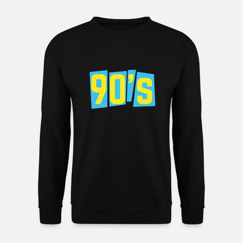 90s nineties 90s old school - Unisex Sweatshirt - black