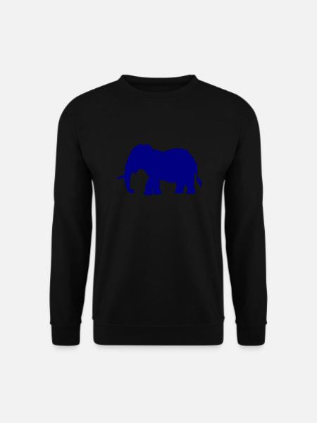 Elephant - Unisex Sweatshirt - black