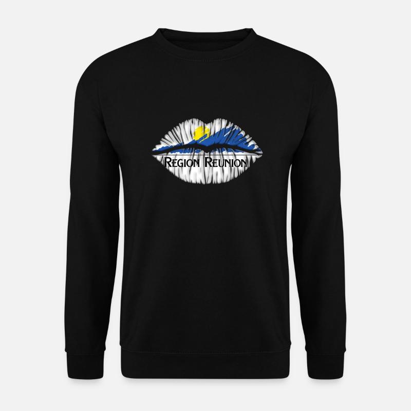 Kuss Réunion - Unisex Pullover - Schwarz