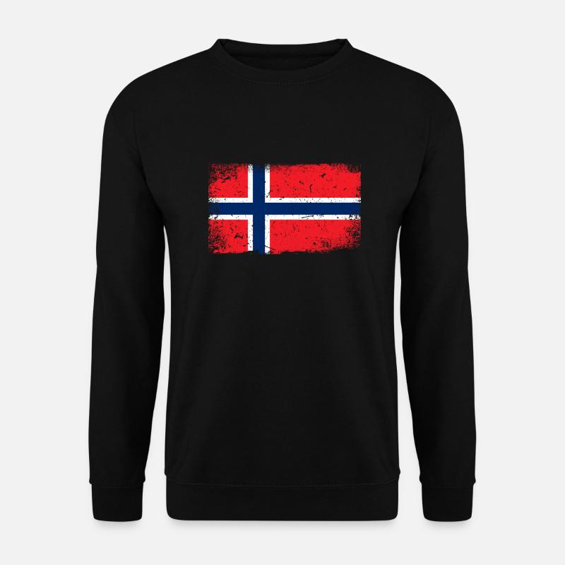 Norway Flag - Unisex Sweatshirt - black