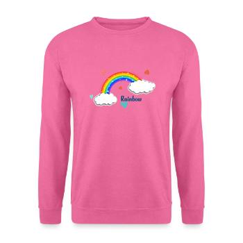 Rainbow - Unisex Sweatshirt - pink - Front