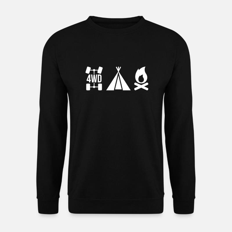 Geländewagen Offroad Fahrzeug Geschenk - Unisex Pullover - Schwarz