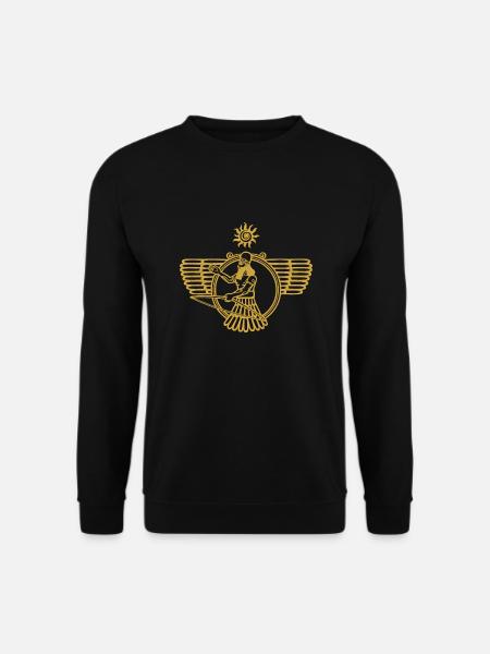 Anunnaki Mesopotamische Mythologie Religion - Unisex Pullover - Schwarz